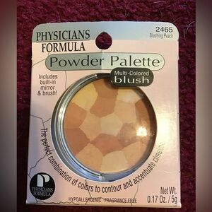 PHYSICIANS FORMULA NIB MULTI COLOR BLUSH PALETTE BLUSHING PEACH